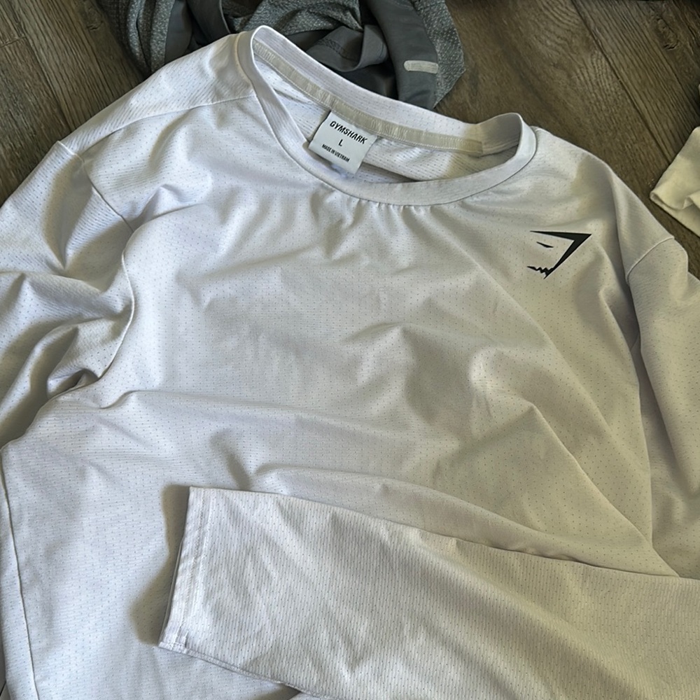 Gymshark White Men's Shirt